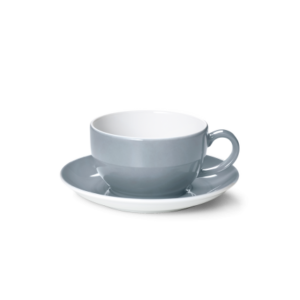 Šolja i tacna Cappuccino siva 200ml